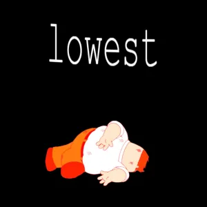 lowest