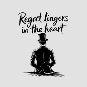 Words exchanged when looking back