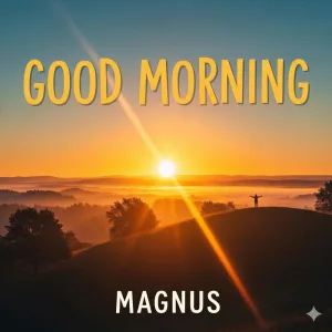 Good Morning