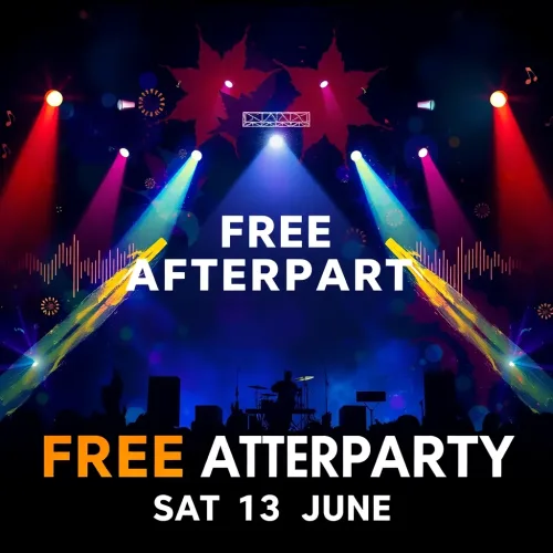 Free Afterparty (Sat 13 June)