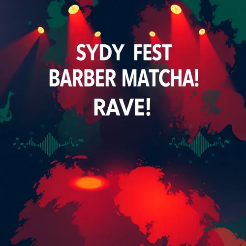 Sydney's First Barber Matcha Rave!