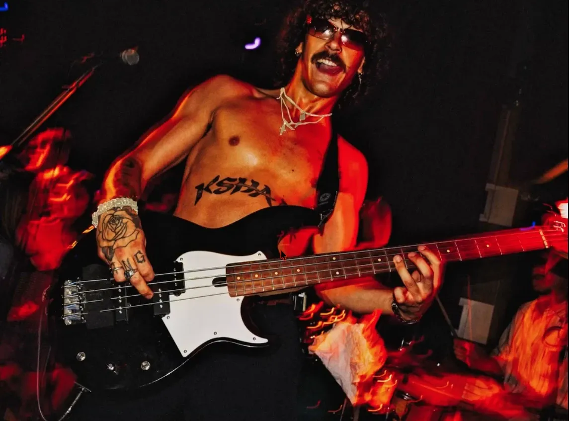 Sugar Tongue performing live on stage at an Adelaide show