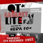 *QT* Cabaret LITE hosted and curated by Hera Fox