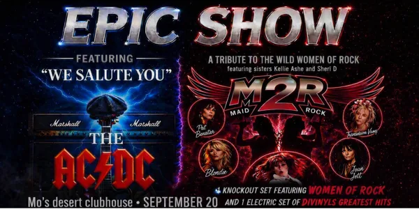 WE SALUTE YOU: The ACDC Show feat. Maid 2 Rock (All Ages)
