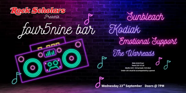 End of Term 3 Rock Scholars Gig