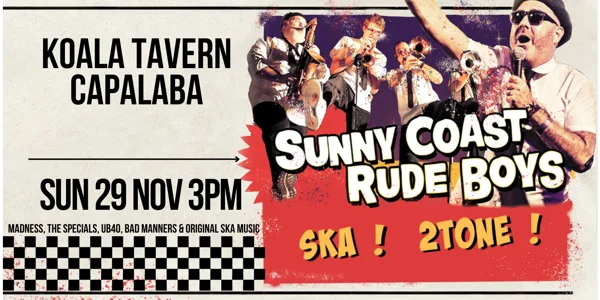 Sunny Coast Rude Boys at Koala Tavern, Capalaba