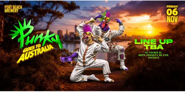 Punky goes to Australia