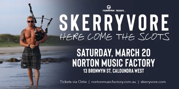 SKERRYVORE - Beautiful Mistakes - Album Tour