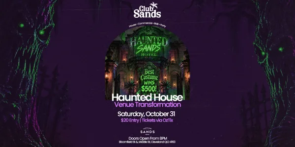 Club Sands Presents: The Haunted Sands Hotel