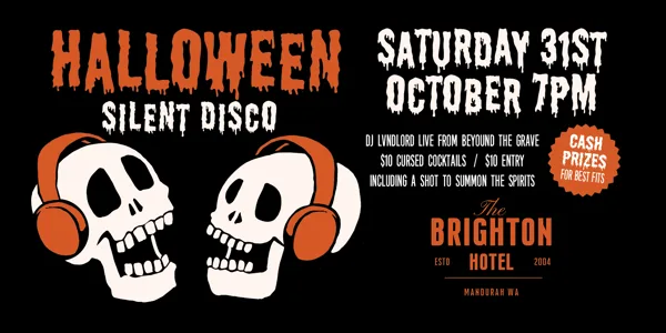 Halloween Silent Disco at The Brighton ??