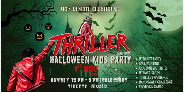 Michael Jackson Inspired Thriller Halloween Kids Party with MJ Bava (ALL AGES)
