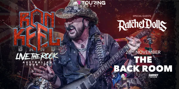 Ron Keel - Live The Rock Australian tour 2026