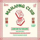 No Flowers Mahjong Club #6 at Heaps Normal Health Club