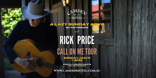 A Lazy Sunday Arvo with Rick Price - 2nd show