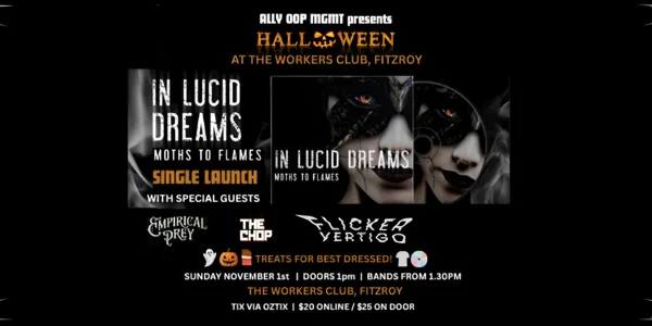 Halloween at The Workers Club ft. In Lucid Dreams (Single Launch)