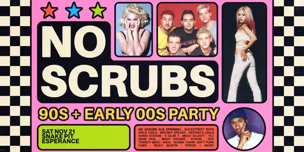 No Scrubs: 90s + Early 00s Party - Esperance