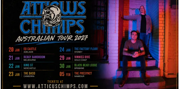 Atticus Chimps Live at Vinnies Dive