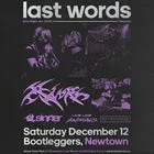 Last Words 2nd Birthday + Xmas Party w/ RinRin, st.sinner, Live Like Animals & 51st Avenue