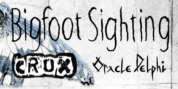 Bigfoot Sighting : *VOICEMAIL* Single launch