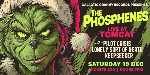 The Phosphenes Live at Tomcat with Friends