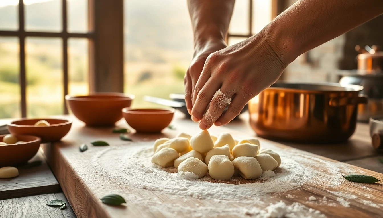 Gnocci Cooking Masterclass at Pasta in the Valley