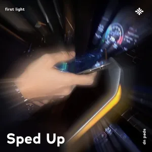 first light - sped up + reverb