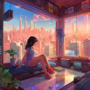 Rooftop Reflections