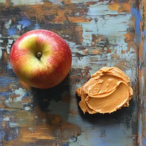Apple and peanut butter