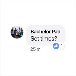 Set Times?