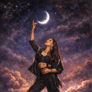Moonlight Follows You by Merian