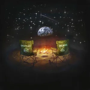 folding chairs on the moon