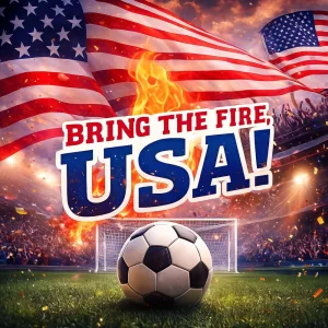 BRING THE FIRE, USA!
