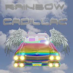 Rainbow Cadillac
