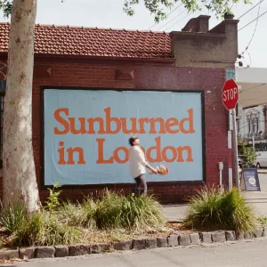 Sunburned in London
