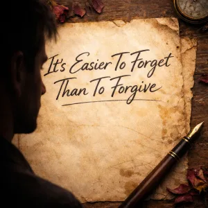 Easier to Forget Than To Forgive