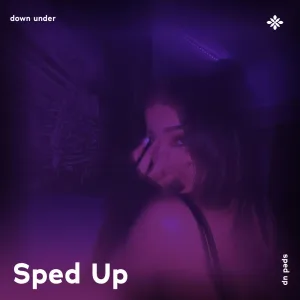 down under - sped up + reverb