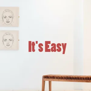 It's Easy