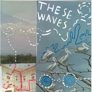 blue wave on an aeroplane