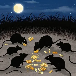 lumbung yang dikuasai tikus