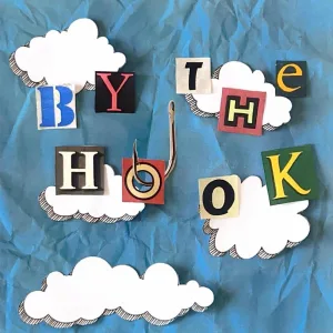 by the hook