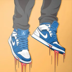 Nike Blue(Depressed)