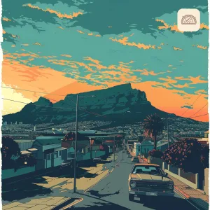 sunrise over lion's head