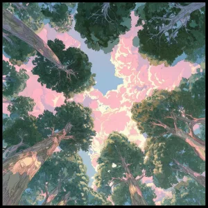 Pink Clouds Above Me