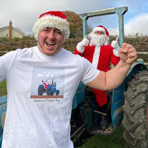 Santa Is a Tractor Boy