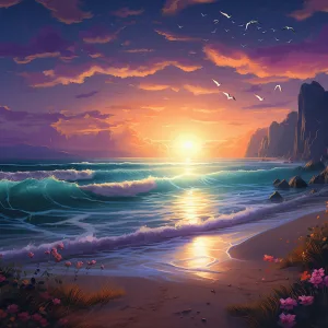 Violet Sunset