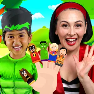 Superhero Finger Family