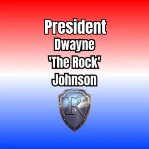 President Dwayne 'The Rock' Johnson
