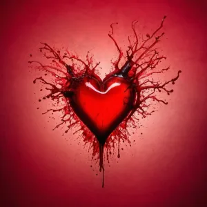 DRENCHED IN BLOOD