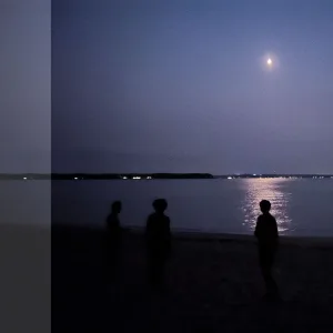 in the distance